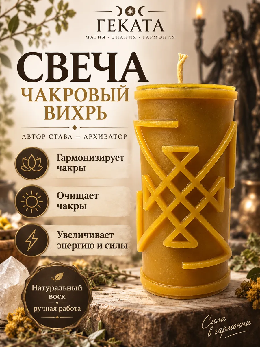 Программная свеча Чакровый вихрь