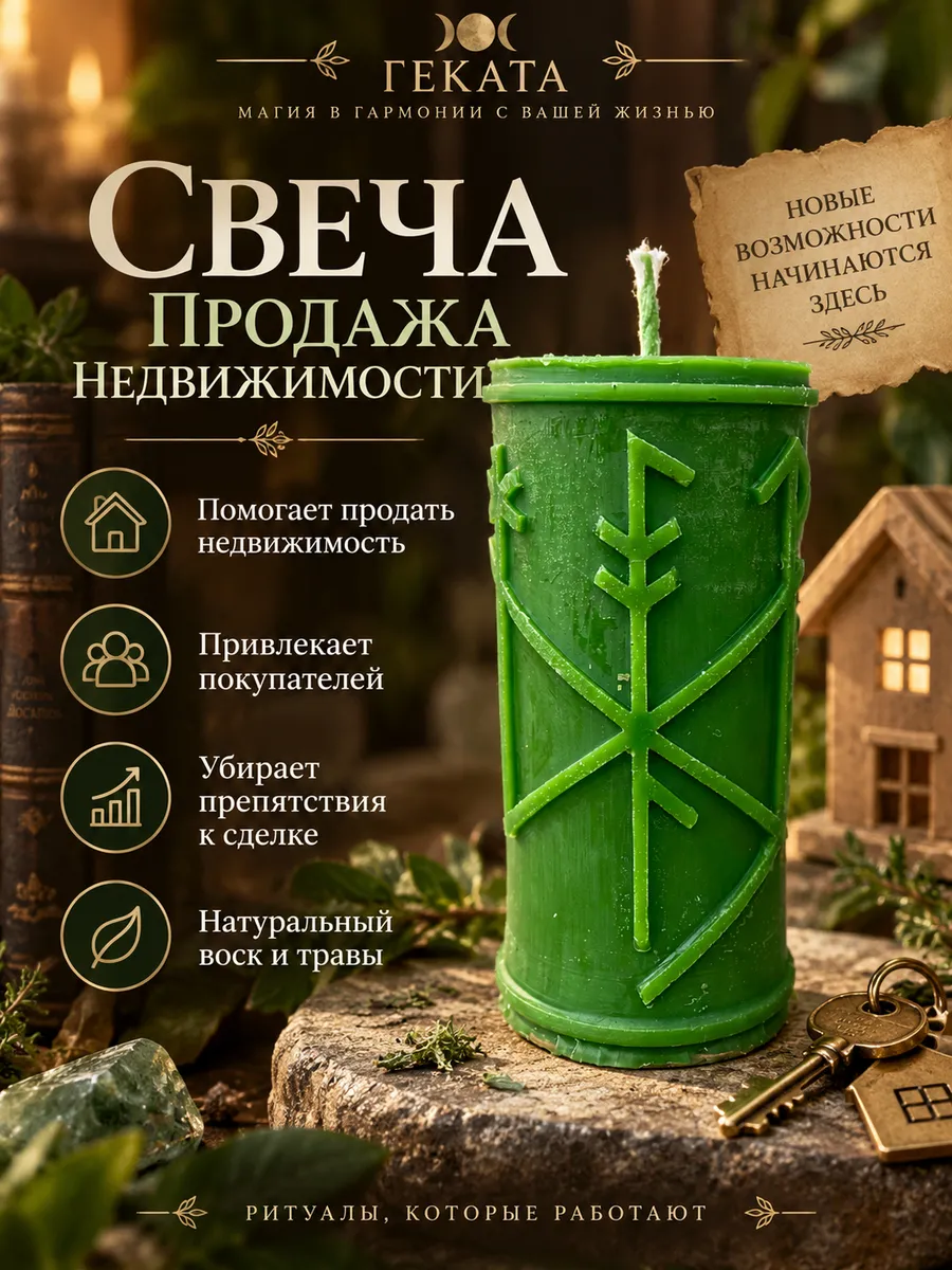 Магическая свеча продать недвижимость
